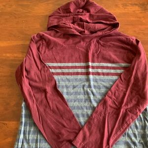 Boys - hooded long sleeve shirt